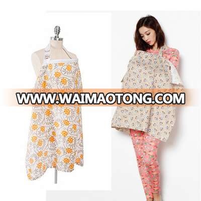 new arrival print 100% cotton nursing cover for breastfeeding